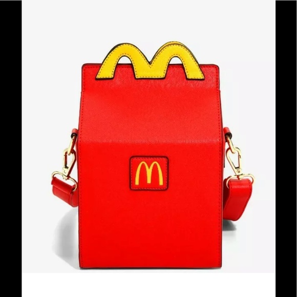 SOLD OUT McDonald's Happy Meal Box Figural Crossbody Bag - BoxLunch Exclusive - Picture 4 of 6